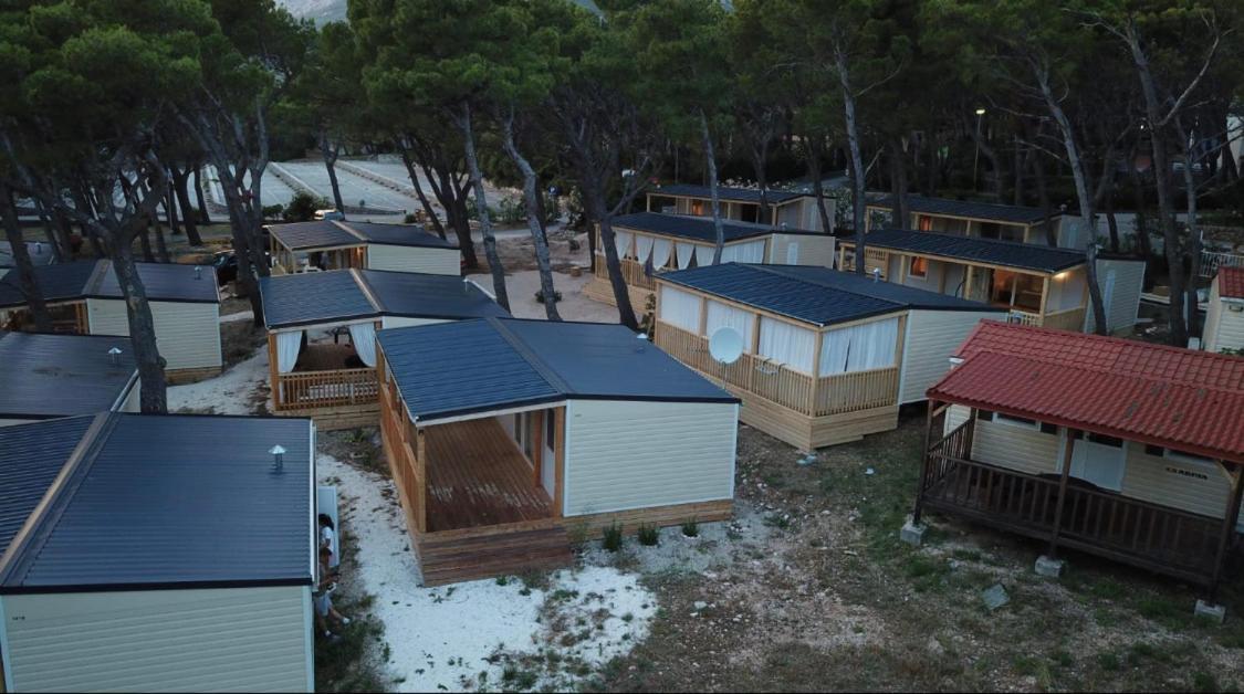 Oaza Mira Mobile Houses - Camp Basko Polje #Bestoffer Baška Voda Exterior foto